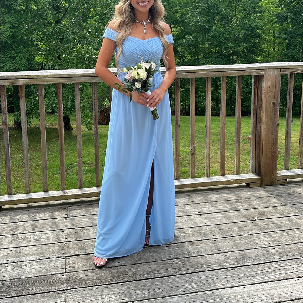 David’s Bridal Bridesmaid Dress
